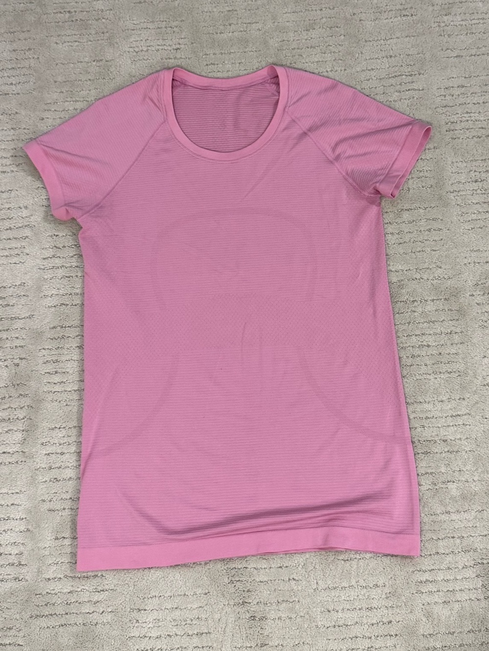 lululemon athletica Swiftly Short Sleeve Active Tee in Light Pink